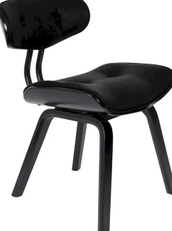 New Dutchbone wood Eetkamerstoel Black