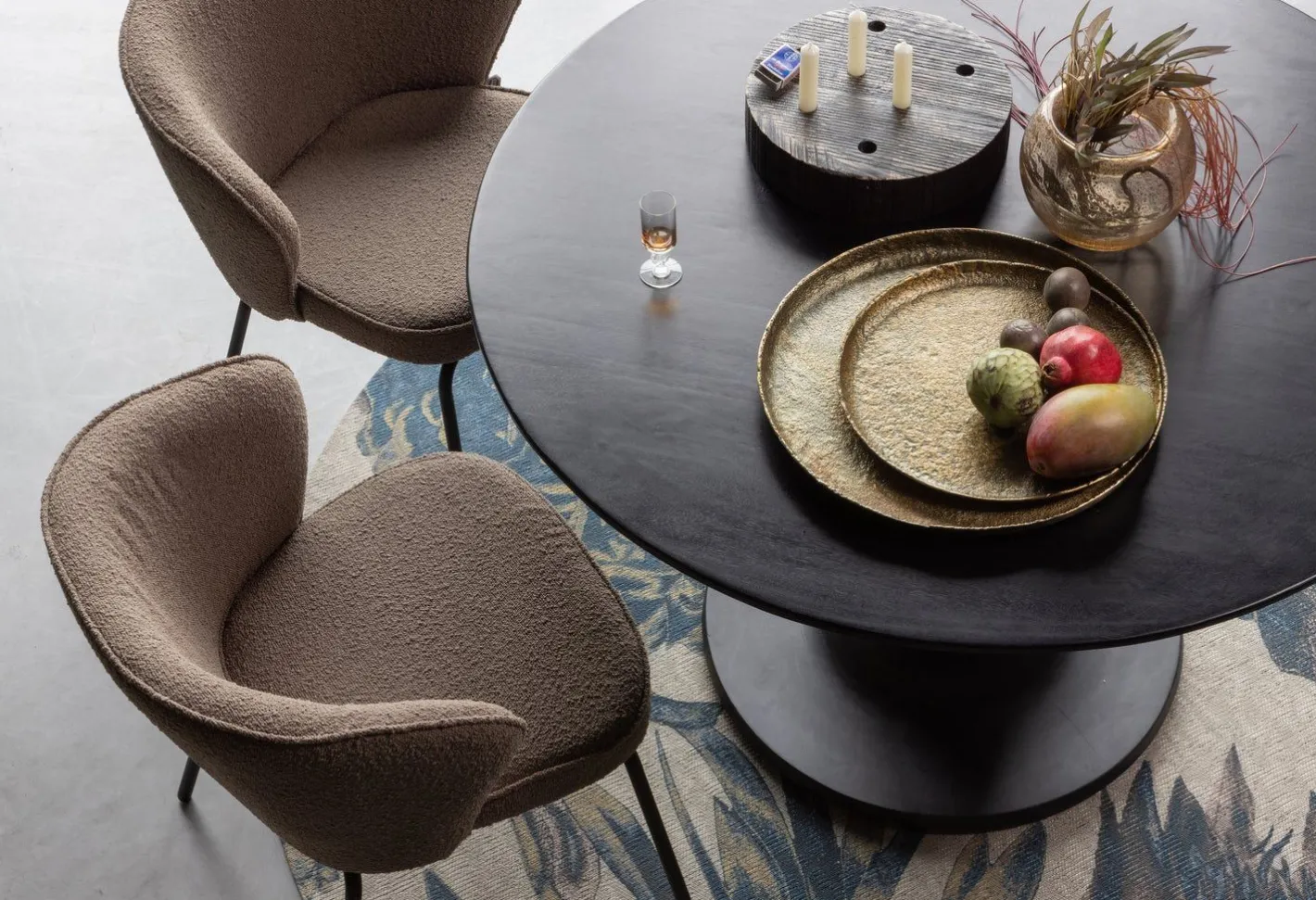 Hot WOOOD Blanco Eettafel zwart