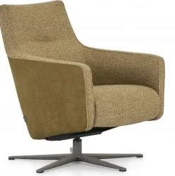 Best Montèl Bliss Draaifauteuil Mustard, Army