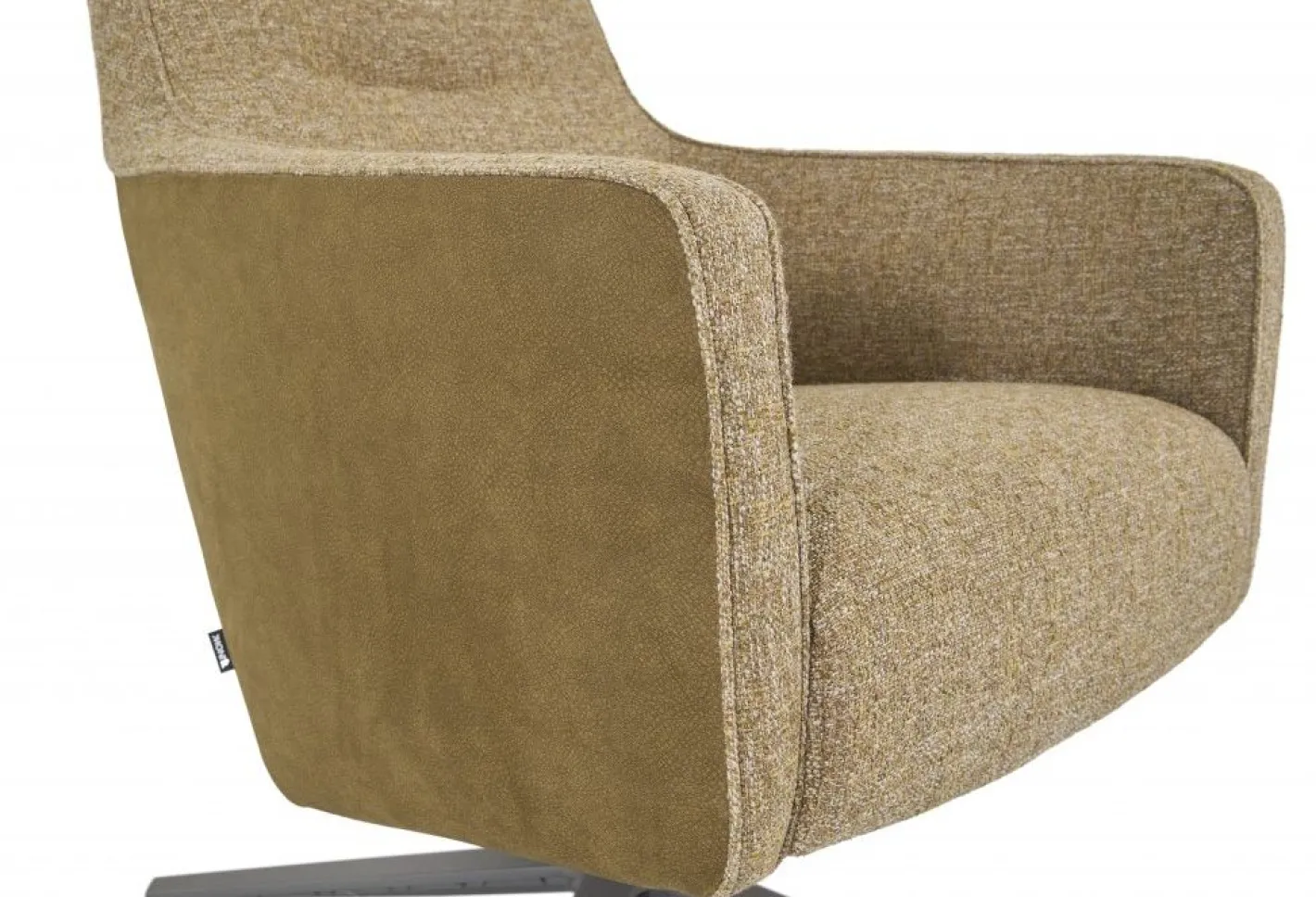 Best Montèl Bliss Draaifauteuil Mustard, Army