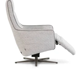 Best Montèl Bliss Relaxfauteuil Steel, White
