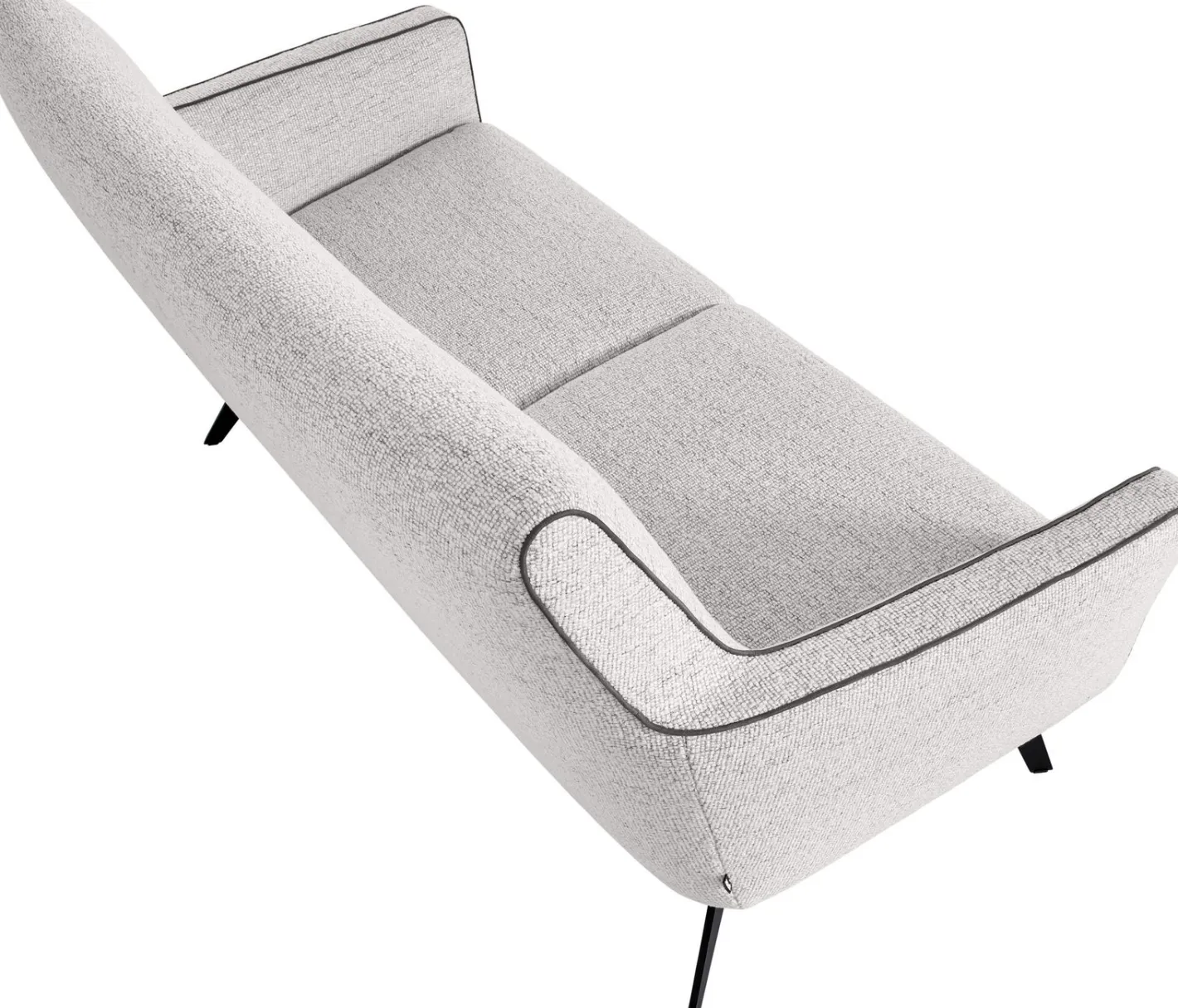 Clearance Montèl Bliss 2-Zitsbank Steel-White