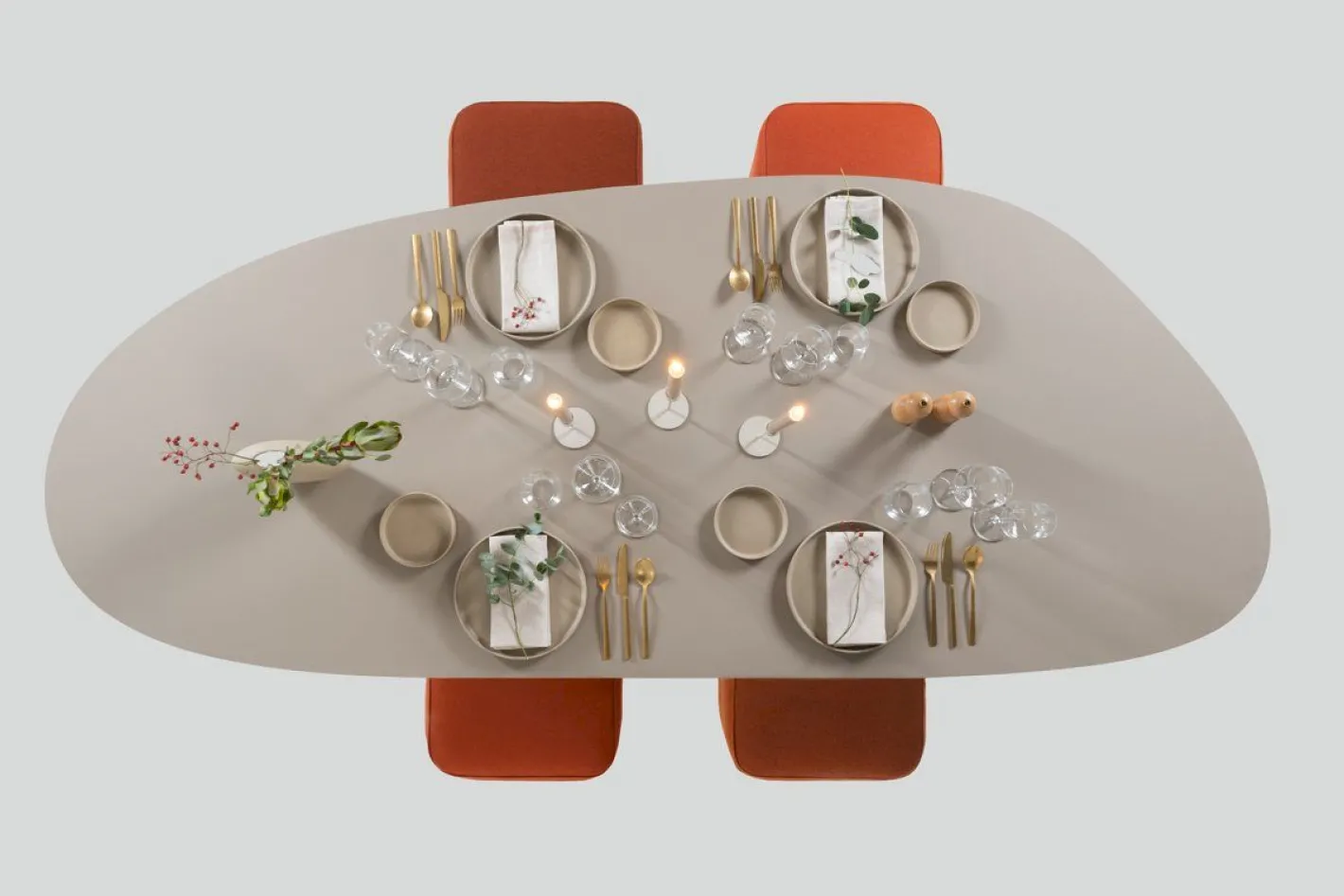 New Studio HENK Blob New Classic Eettafel Natural Light