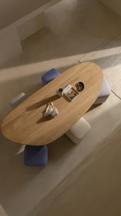 Outlet Studio HENK Blob Slim Co Eettafel Natural Light