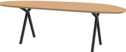 Online Studio HENK Blob Slim X-type Eettafel Natural Light