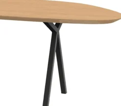 Online Studio HENK Blob Slim X-type Eettafel Natural Light