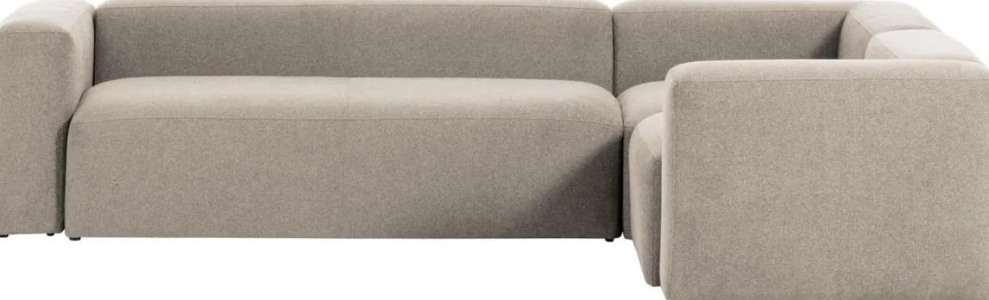 Clearance Kave Home Blok Hoekbank Beige