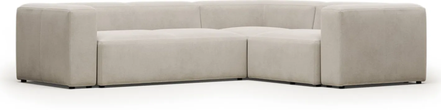 Kave Home Blok Hoekbank Beige