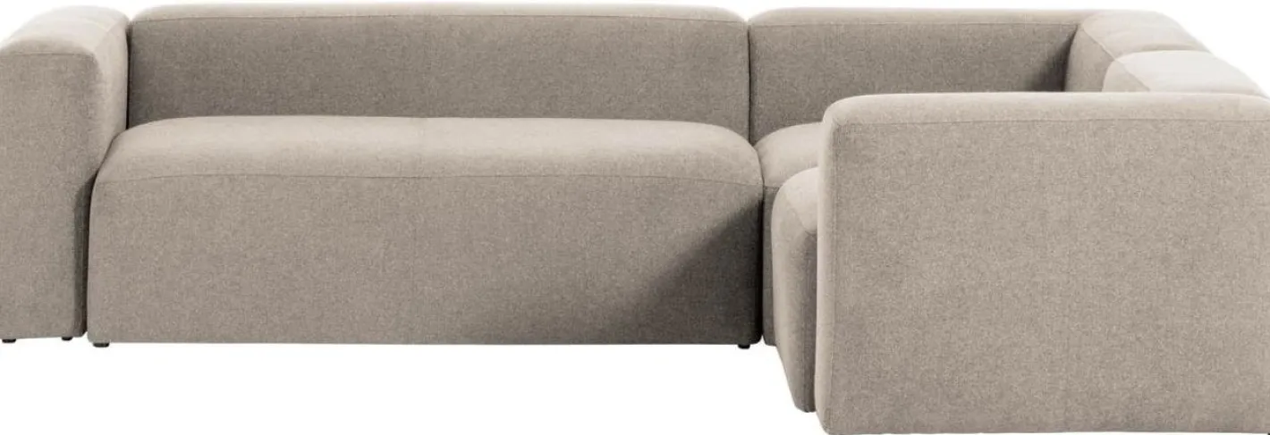 Kave Home Blok Hoekbank Beige