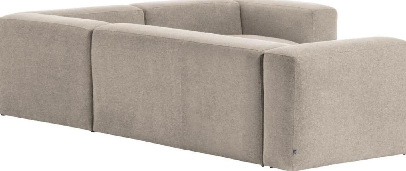 Kave Home Blok Hoekbank Beige