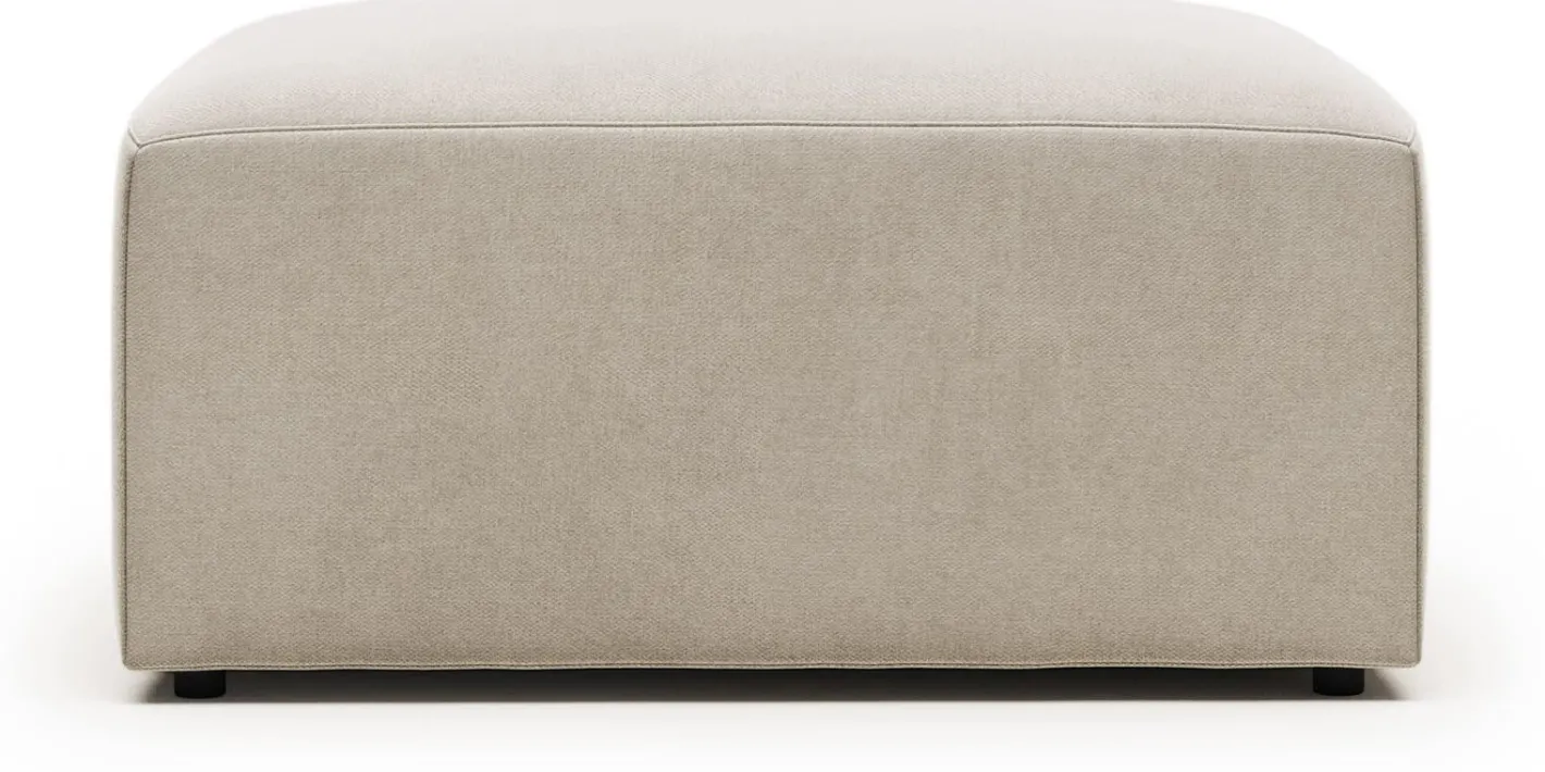 Clearance Kave Home Blok Voetenbank Beige
