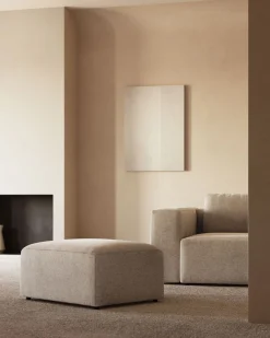 Clearance Kave Home Blok Voetenbank Beige