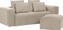 Clearance Kave Home Blok Voetenbank Beige