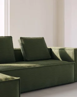 Clearance Kave Home Blok 4-Zits Hoekbank Groen