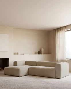 Best Kave Home Blok 4-Zits Hoekbank Beige