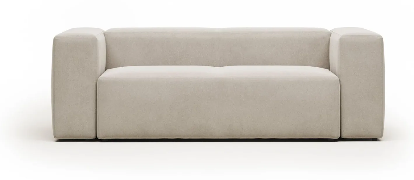 Kave Home Blok 2-Zitsbank Beige