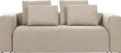Kave Home Blok 2-Zitsbank Beige