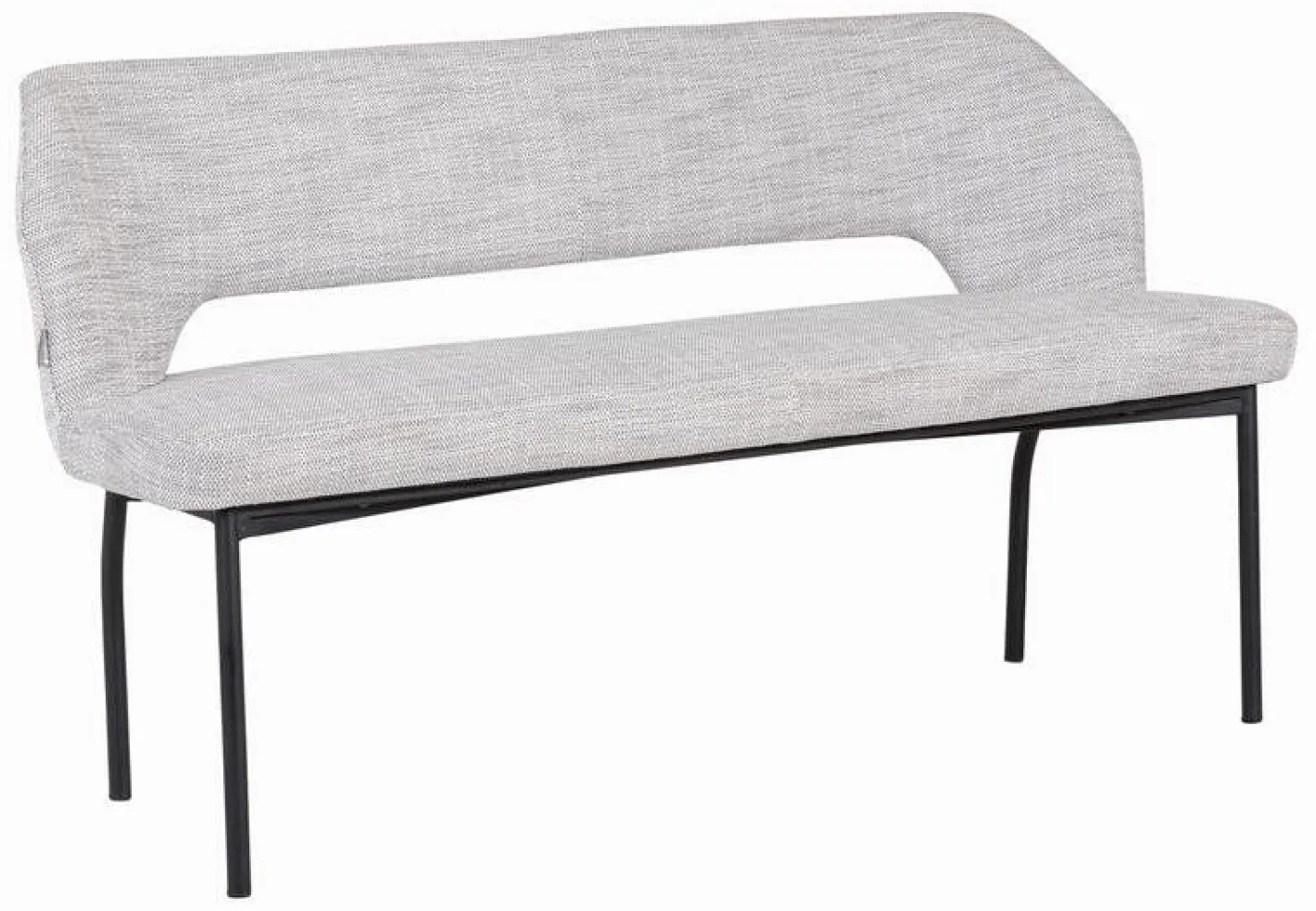 Discount MUST Living Bloom 150 Eetkamerbank Light Grey