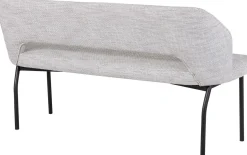 Discount MUST Living Bloom 150 Eetkamerbank Light Grey