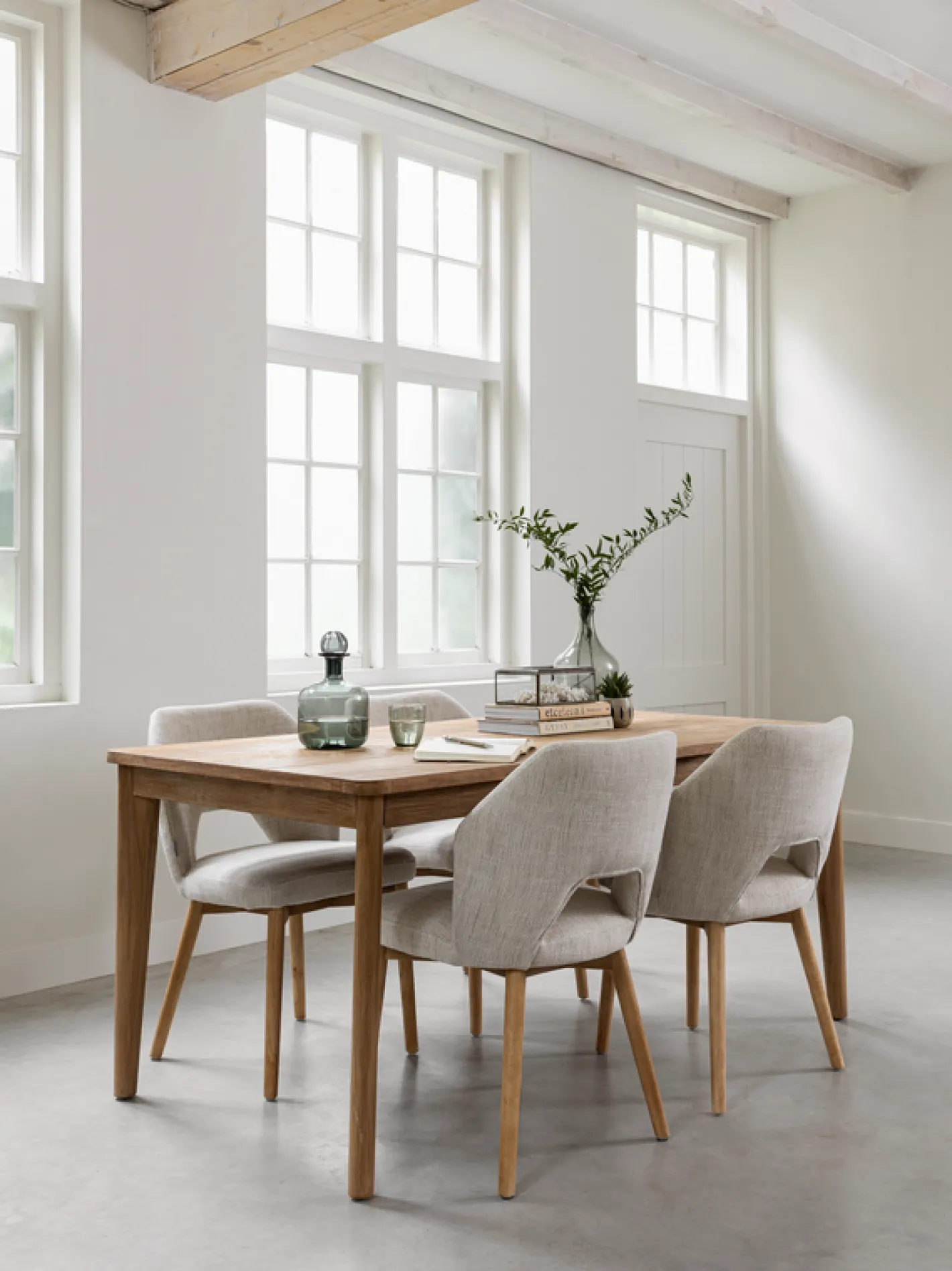 Clearance MUST Living Blossom Eetkamerstoel Naturel