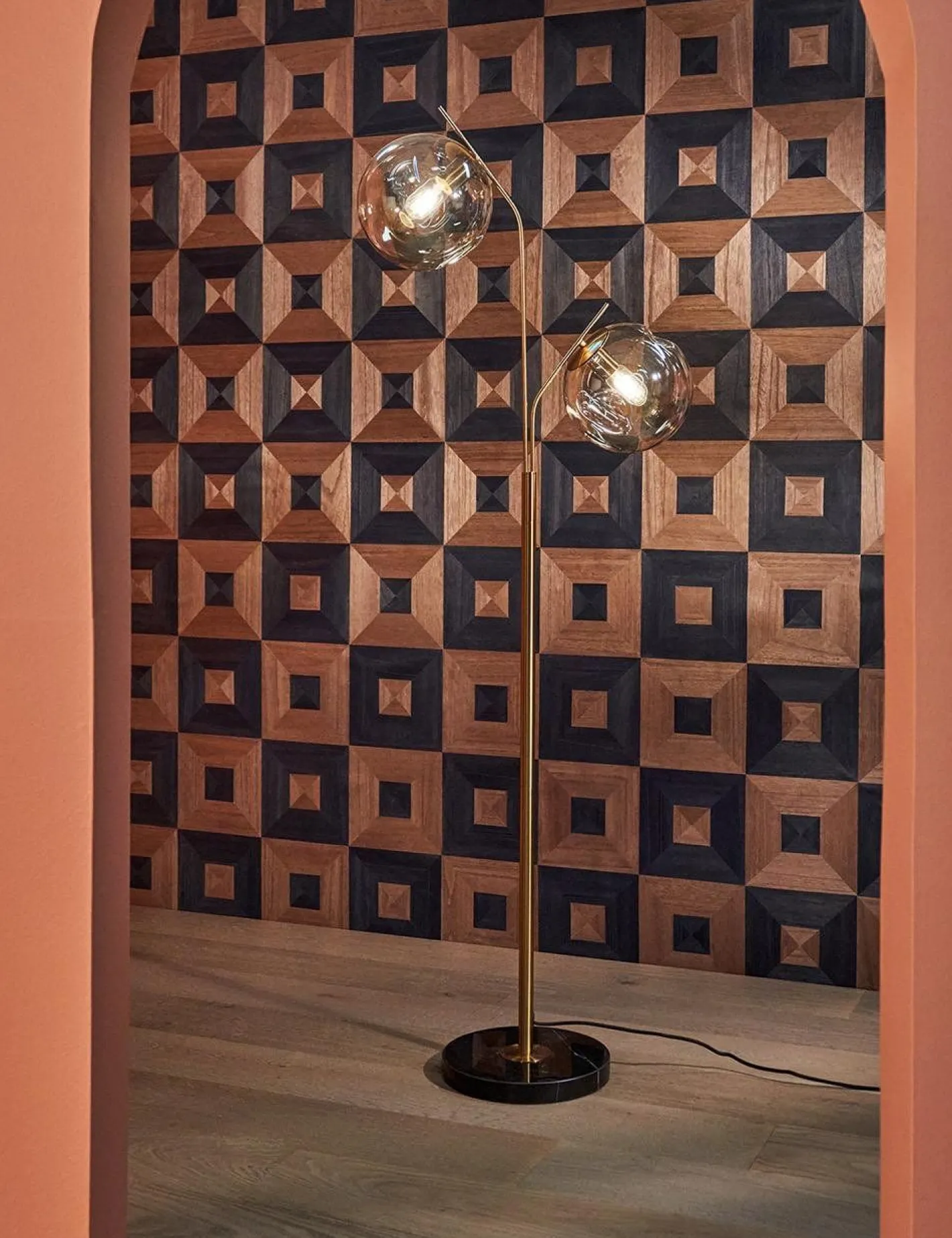 Discount COCO maison Bo Vloerlamp Goud