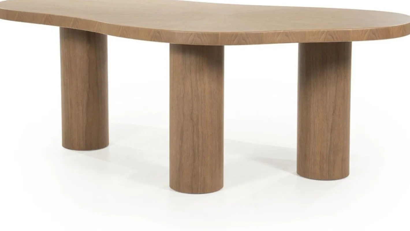 New Eleonora Bobbie Eettafel Lichtbruin