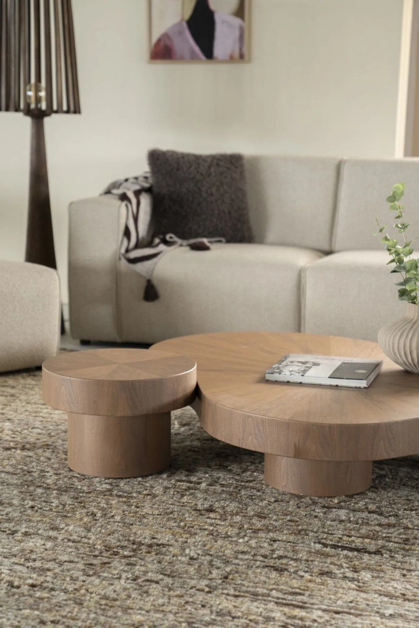 Clearance Eleonora Bobbie Salontafel Lichtbruin