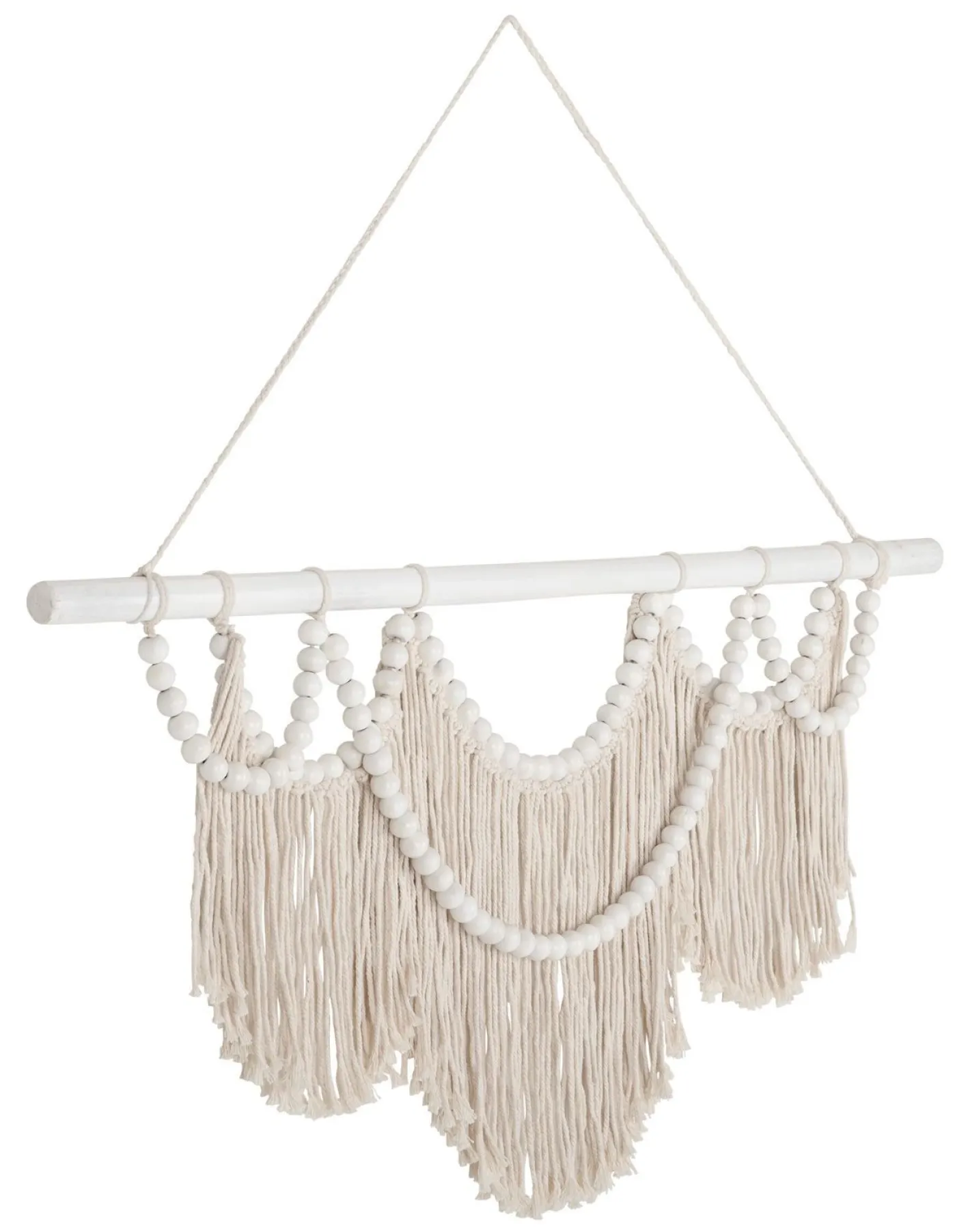 Clearance MUST Living Boho Chic Wanddecoratie White