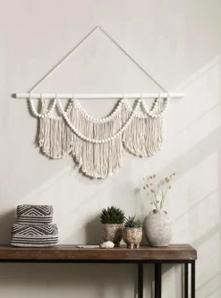 Clearance MUST Living Boho Chic Wanddecoratie White