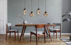 Montèl Bold Hanglamp Matt Black, Goud