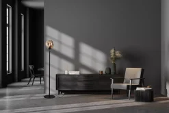 Outlet Montèl Bold Vloerlamp Matt Black