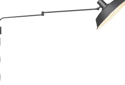 Best Trendhopper Bolder Wandlamp Zwart