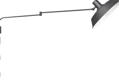 Best Trendhopper Bolder Wandlamp Zwart