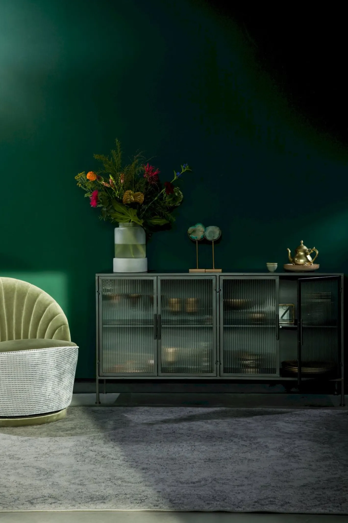 New Dutchbone Boli Dressoir Black