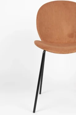 Hot Zuiver Bonnet (set van 2) Eetkamerstoel Terra Cotta