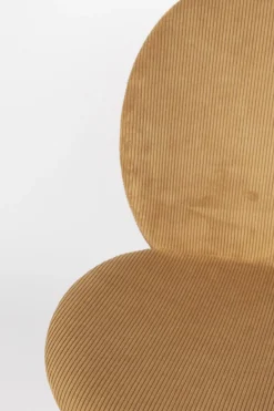 Sale Zuiver Bonnet (set van 2) Eetkamerstoel Ochre
