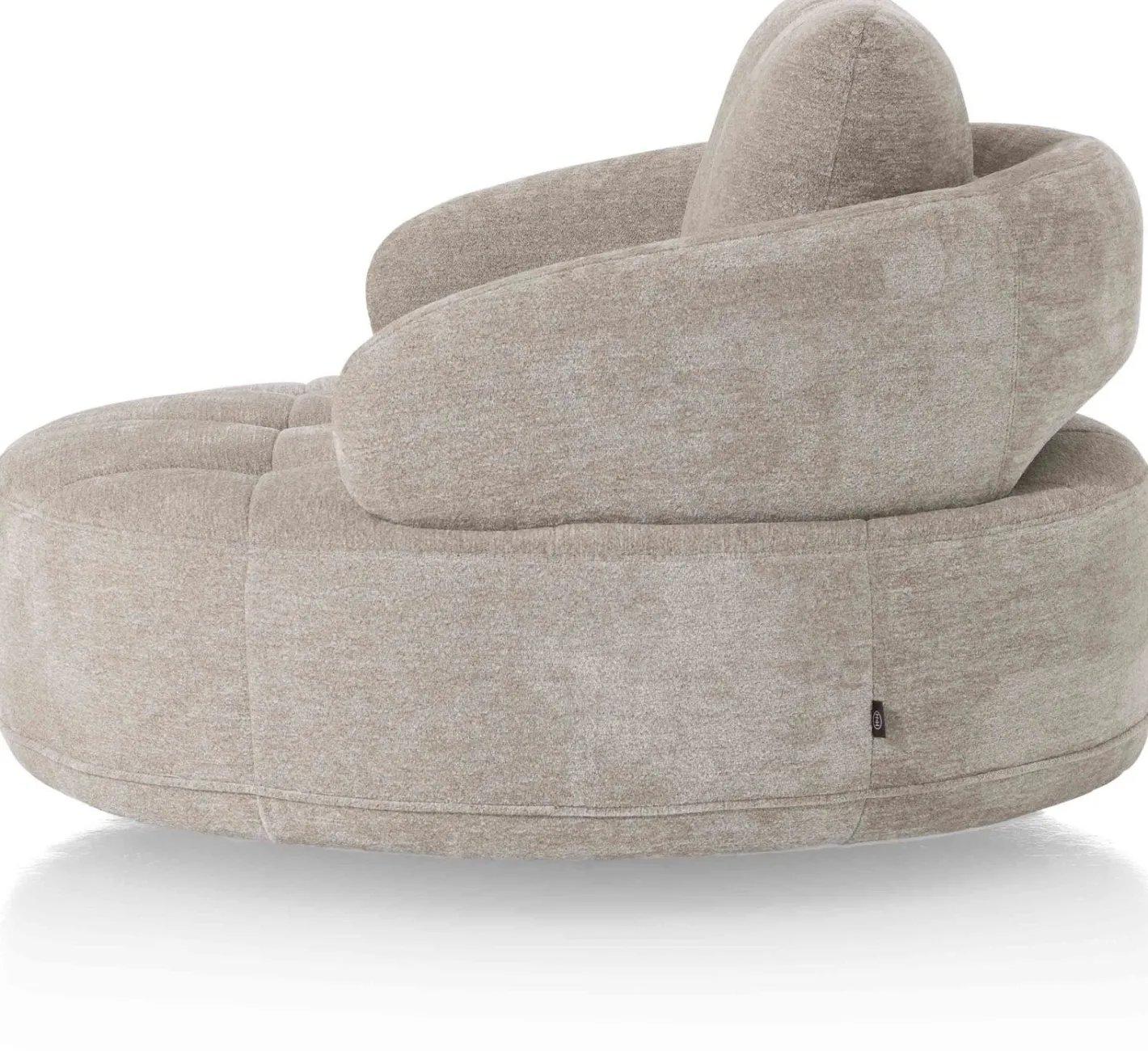 Clearance Henders en Hazel Borgia Draaifauteuil Champagne