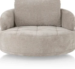 Clearance Henders en Hazel Borgia Draaifauteuil Champagne