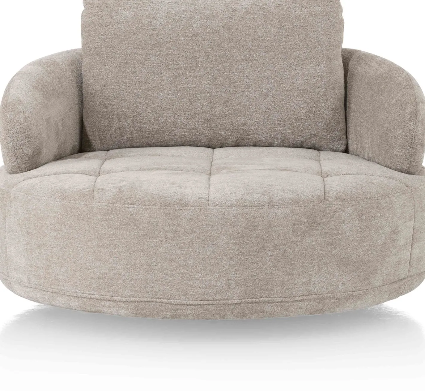 Clearance Henders en Hazel Borgia Draaifauteuil Champagne