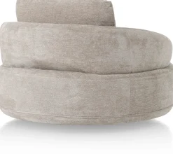 Clearance Henders en Hazel Borgia Draaifauteuil Champagne