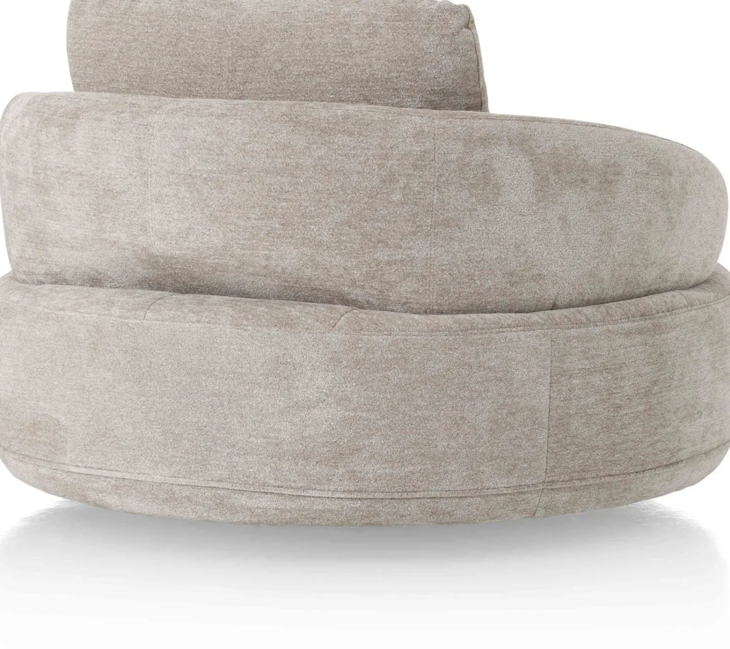 Clearance Henders en Hazel Borgia Draaifauteuil Champagne