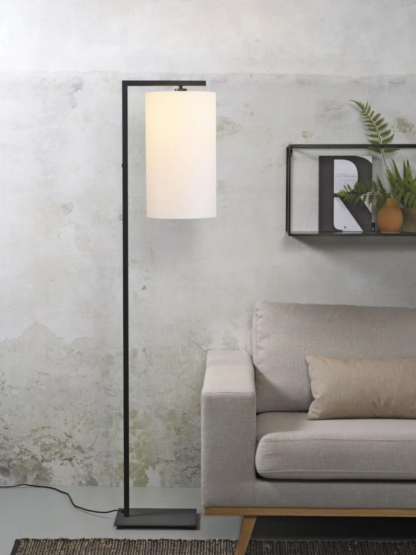 It's about RoMi Boston Vloerlamp Wit