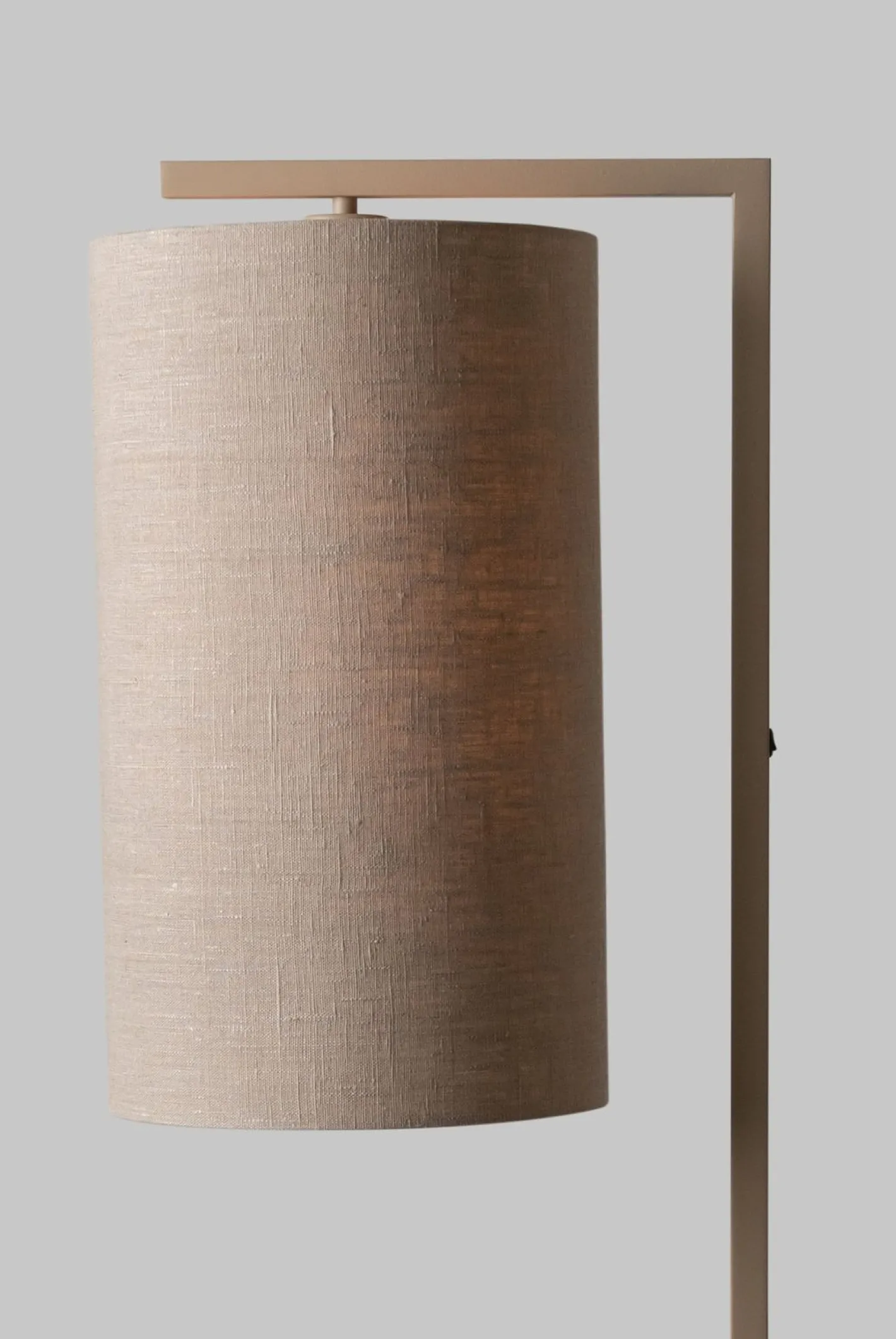 Discount It's about RoMi Boston Vloerlamp Sand, Dark Linen