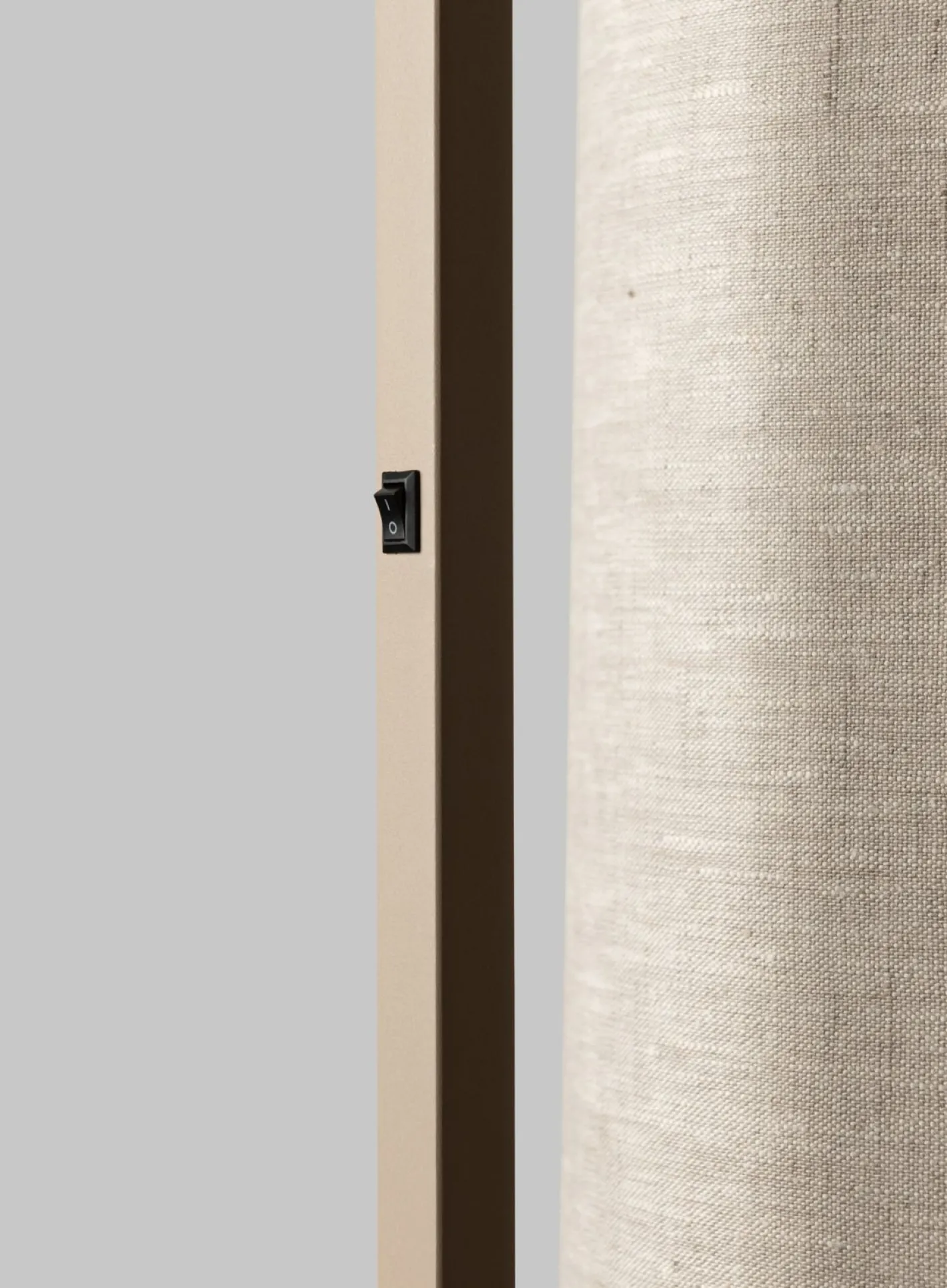 Clearance It's about RoMi Boston Vloerlamp Sand, Light Linen