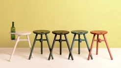 Outlet Pode Bottle Stool Bijzettafel zwart