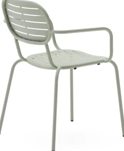 Kave Home Brai Tuin Armstoel Turquoise