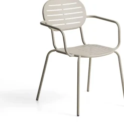 Outlet Kave Home Brai Tuin Armstoel Taupe
