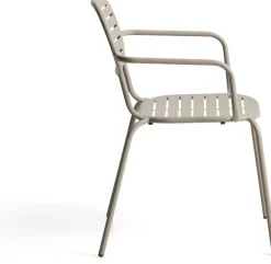 Outlet Kave Home Brai Tuin Armstoel Taupe