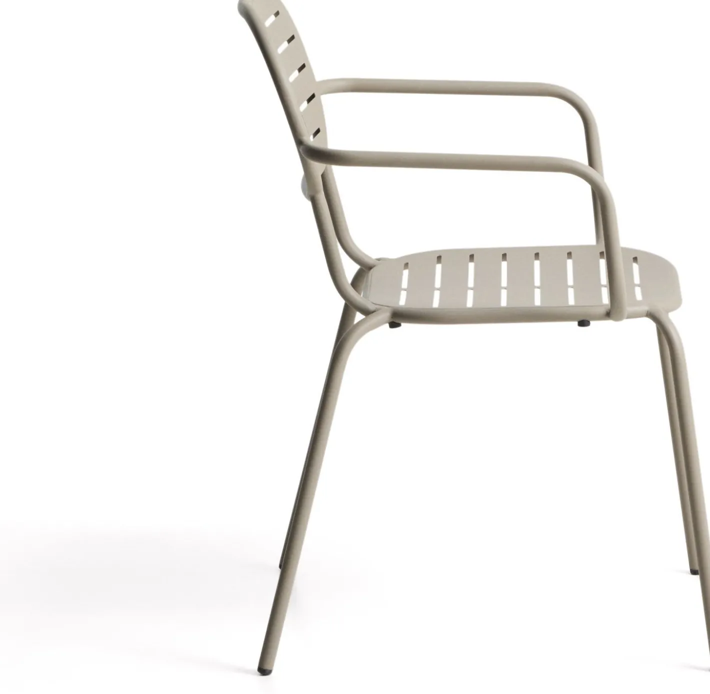 Outlet Kave Home Brai Tuin Armstoel Taupe