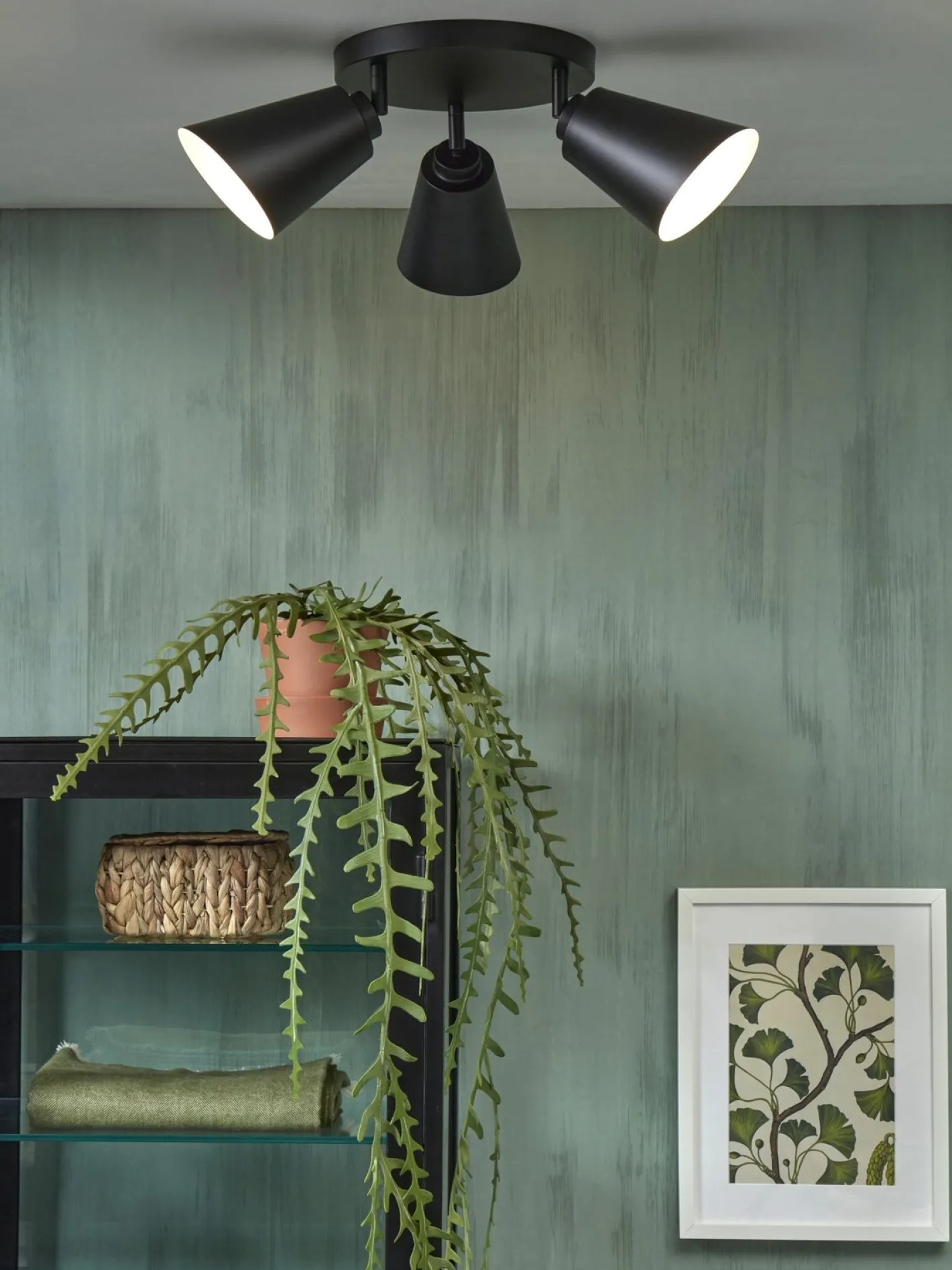Online It's about RoMi Bremen 3 spots Plafondlamp Black